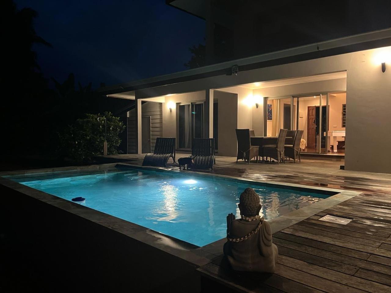 Moorea Temae Villa Walking Dist Beach And Golf Bagian luar foto