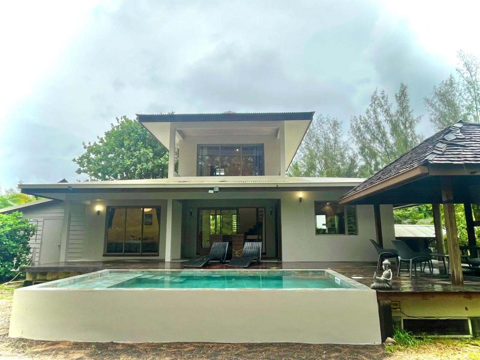 Moorea Temae Villa Walking Dist Beach And Golf Bagian luar foto
