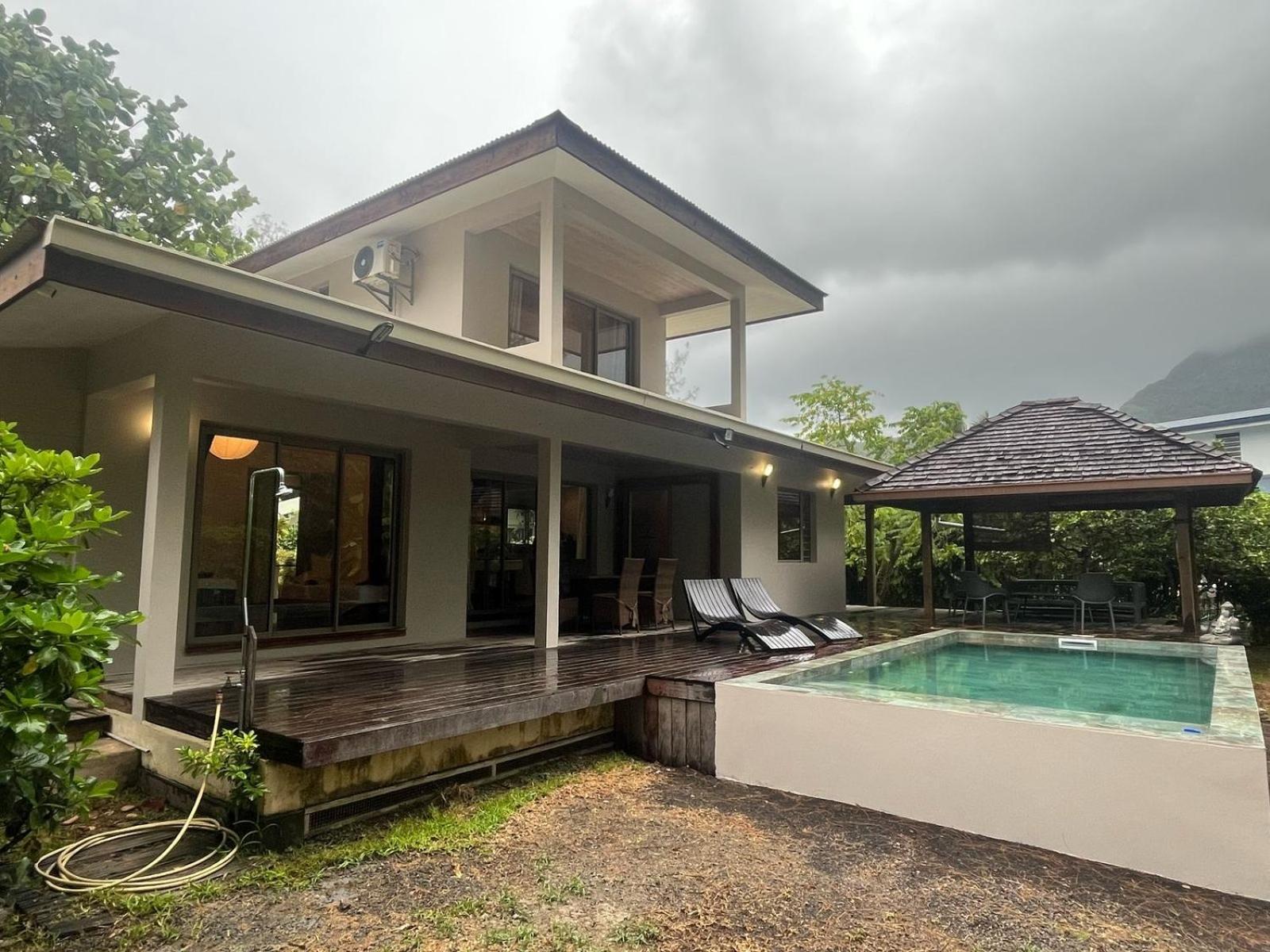 Moorea Temae Villa Walking Dist Beach And Golf Bagian luar foto
